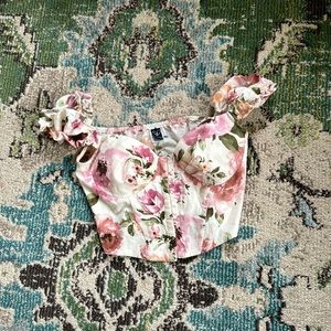 Floral corset top size small